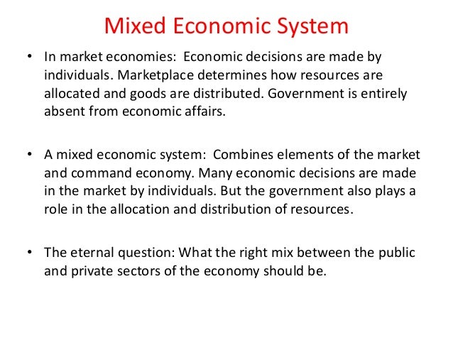 Malaysia mixed economic system mixed economy system